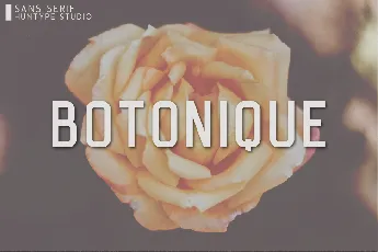 Botonique font