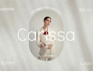 Carissa font