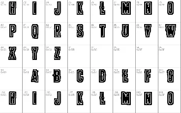 POLLUX9 font