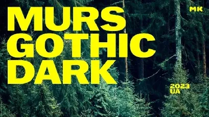 Murs Gothic font