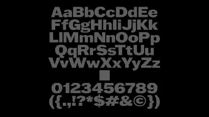 Murs Gothic font