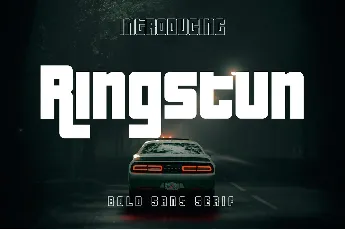 Ringstun font