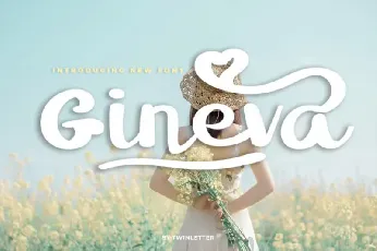 Gineva Script font