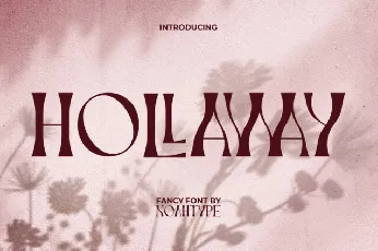 Hollaway font