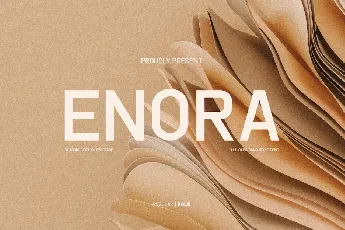 Enora font