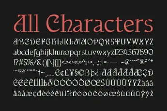 CS Morish font