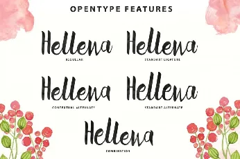 Hellena Free font