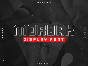 Mordak Typeface font