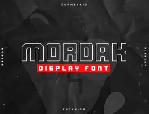 Mordak Typeface font