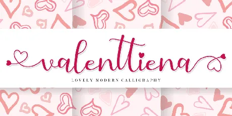 Valenttiena font