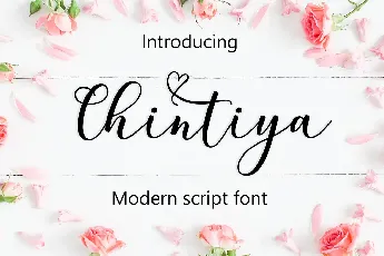 Chintiya Script font