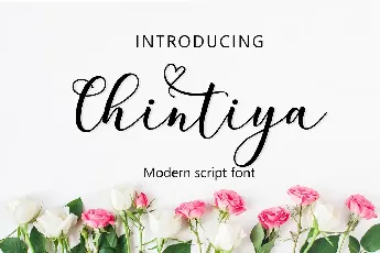 Chintiya Script font