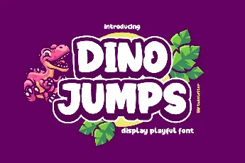 Dino Jumps font