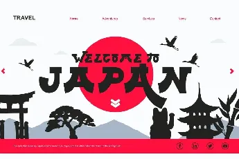 Japanese Emperor font