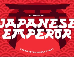 Japanese Emperor font