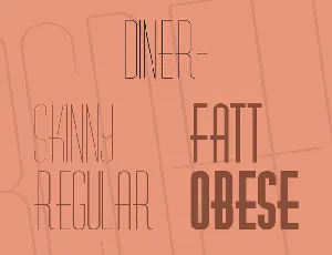 Diner- font