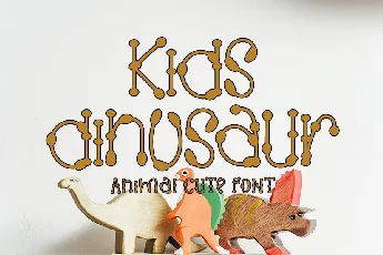 Kids Dinosaur font