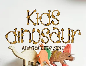 Kids Dinosaur font