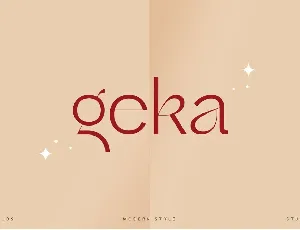 Geka font