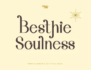 Besthie Soulness font