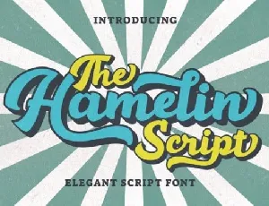 Hamelin Script font