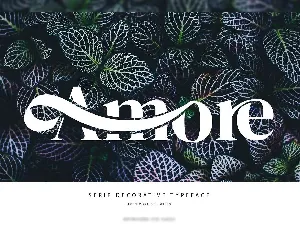 Amore font