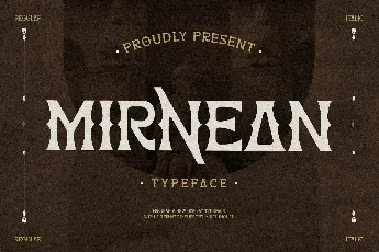 Mirnean font