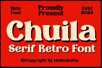 Chuila font