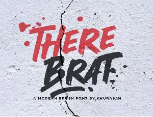 There Brat font