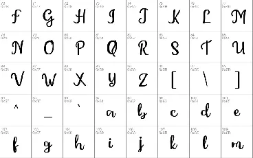 Ginta font