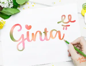 Ginta font