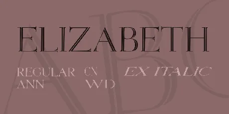 Elizabeth font