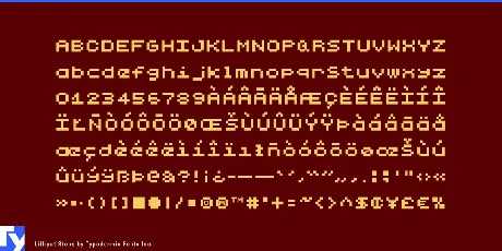 Lilliput Steps font