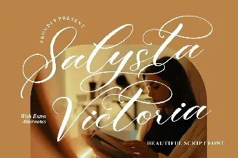 Salysta Victoria font