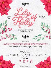 Lily Of Holly Calligraphy font