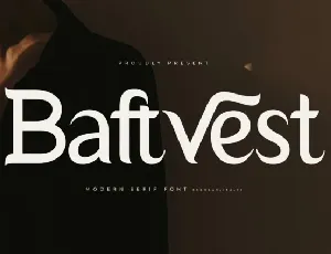 Baftvest font