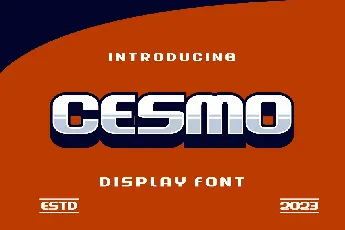 Cesmo font