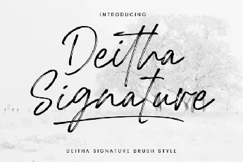 Deitha font