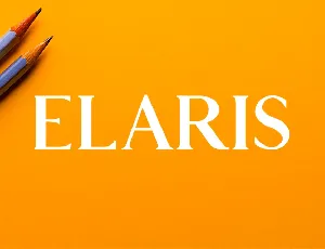 Elaris font