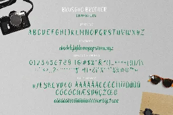 Brushgyo Free font