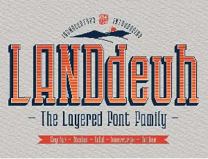 Landdeuh font