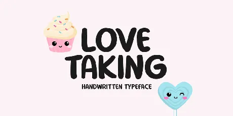 Love Taking font