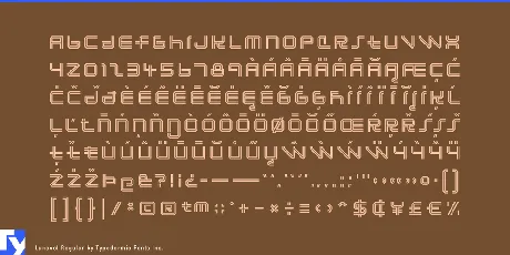 Lunasol font