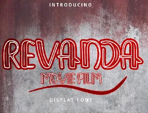 Revanda font