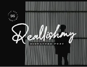 Reallishmy font