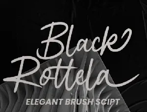 Black Rotela font