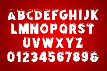 FROZBITE Display font