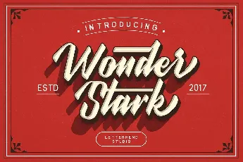 Wonder Stark Typeface font