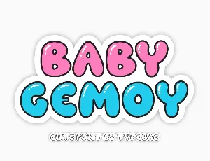 Baby Gemoy font