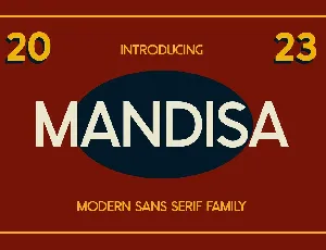 Mandisa font